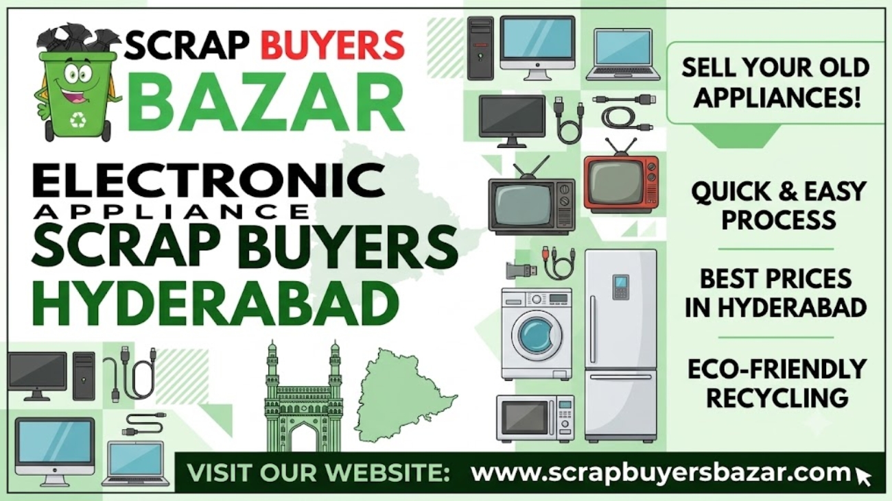 Electronic Appliance Scrap Buyers Hyderabad